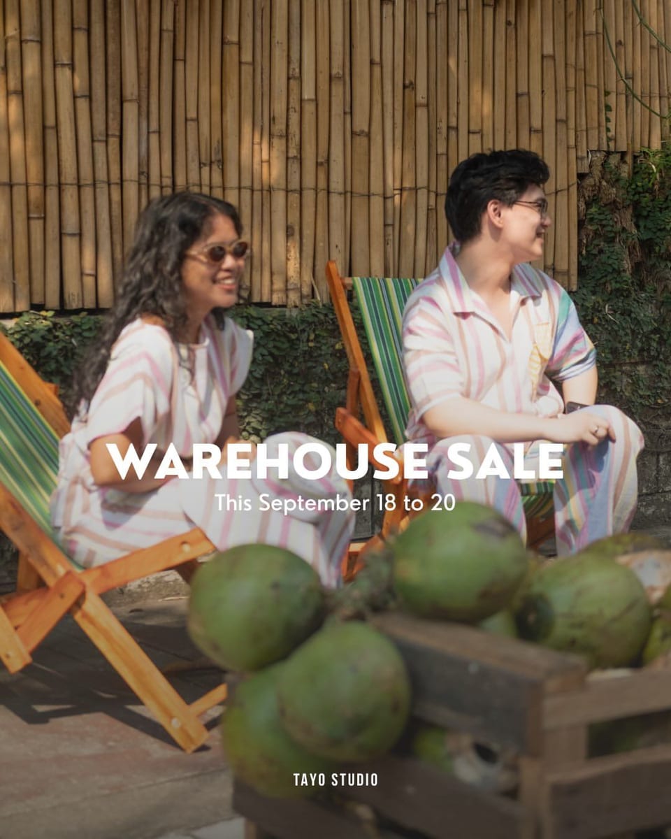 tayo studio warehouse sale